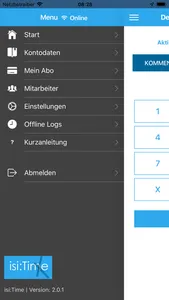isi:Time Zeiterfassung screenshot 1