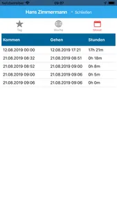 isi:Time Zeiterfassung screenshot 6