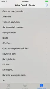 Xatirə Fərəcli - Şeirlər screenshot 0