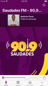 Saudades FM 90,9 MHZ screenshot 0