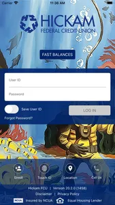 Hickam Federal Credit Union screenshot 1