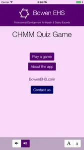 CHMM Quiz Game screenshot 0