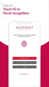 Scotwest Mobile Banking screenshot 1