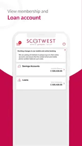 Scotwest Mobile Banking screenshot 2