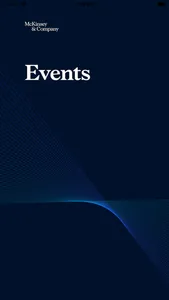 McKinsey Events screenshot 1