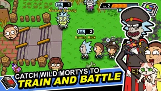 Rick and Morty: Pocket Mortys screenshot 0