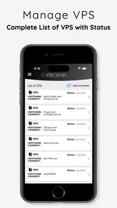 InterServer Mobile screenshot 2