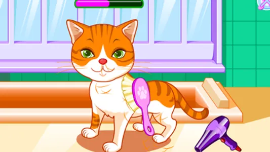 Puppy games & kitty game salon screenshot 1