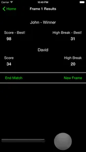 Break - Snooker Score Calculator screenshot 3