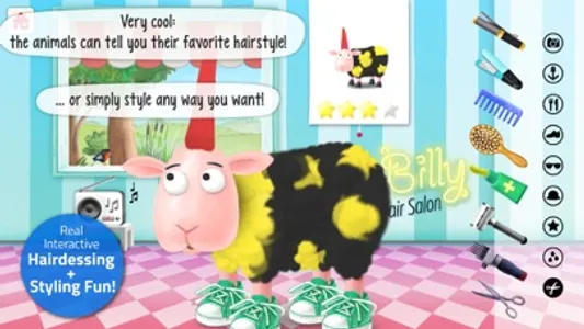 Animal Hair Salon: Silly Billy screenshot 0