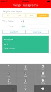 Vergi Hesapla screenshot 1