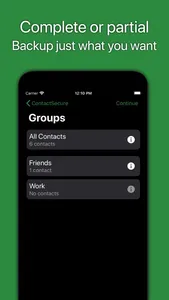 ContactSecure screenshot 1
