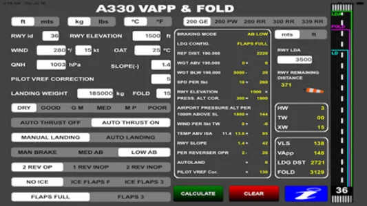 A330 VAPP FOLD screenshot 2