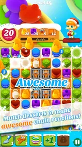 Candy Heroes Splash - match 3 crush charm game screenshot 2