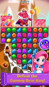 Candy Heroes Splash - match 3 crush charm game screenshot 3