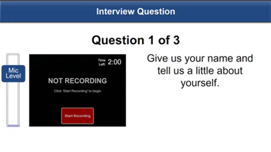 SHC Interview Recorder screenshot 0