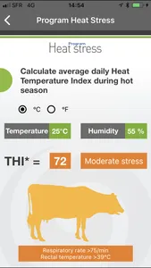 Program Heat Stress® screenshot 2