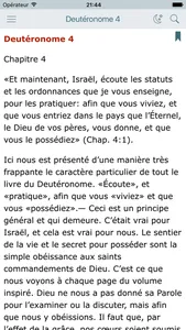 La Bible Commentaires (Bible Commentary in French) screenshot 0