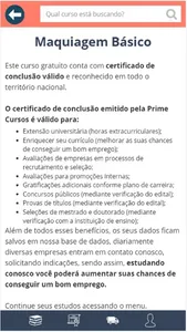 Prime Cursos screenshot 2