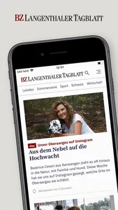 BZ Langenthaler Tagblatt screenshot 0