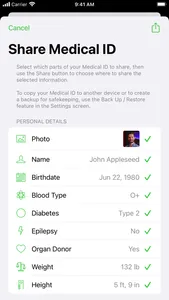 Medical ID Records screenshot 9