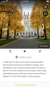 Boston College Welcome screenshot 1