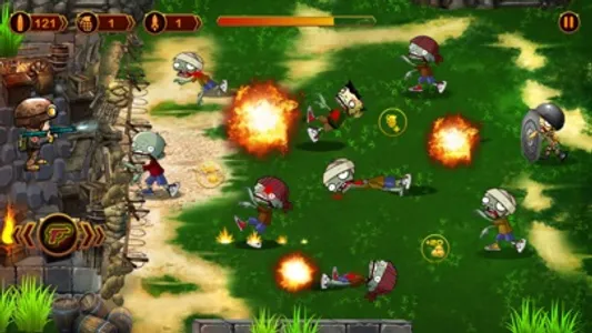 Zombies vs Soldier screenshot 2