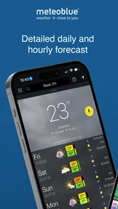 meteoblue weather & maps screenshot 0