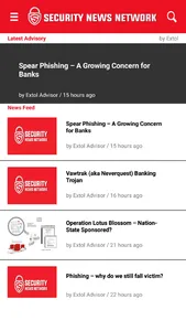 SNN - Security News Network screenshot 1