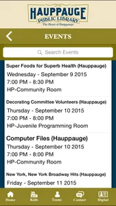 Hauppauge Public Library screenshot 3