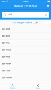 eKamus Peribahasa screenshot 0