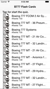 Systems & Limitations Flash Cards for Boeing 777 screenshot 0