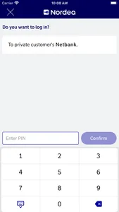 Nordea ID screenshot 2