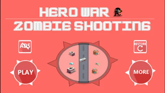 Hero War Zombies Shooting screenshot 1