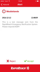 RapidReach Alert screenshot 2