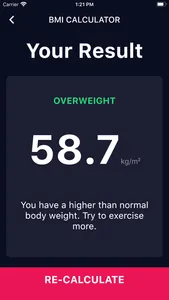 My BMI Calc screenshot 1