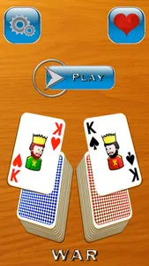 War Card Game for Two Players screenshot 0