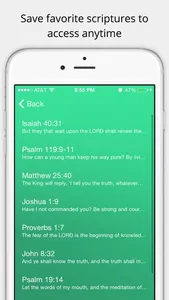 Daily Bible Scriptures - Inspire your life with a verse a day from the word of God screenshot 1