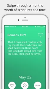 Daily Bible Scriptures - Inspire your life with a verse a day from the word of God screenshot 2