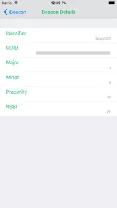 iBeacon Mobile App screenshot 3