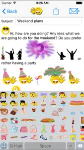 sMaily free  - the funny smiley icon email App with Stickers for WhatsApp screenshot 1