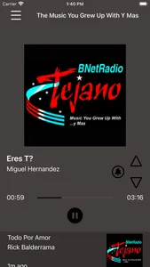 BNetRadio-Tejano screenshot 0