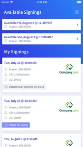 Signing Catch screenshot 1