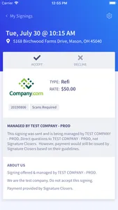 Signing Catch screenshot 2