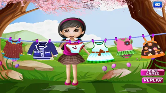 Arya Washing Clothes Kids Game screenshot 4