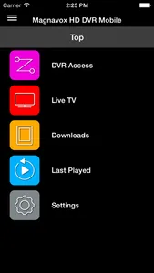 MAGNAVOX HD DVR Mobile screenshot 0