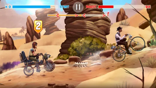 Crazy Bikers 3 : Bike riding screenshot 0