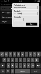 Nice Generator Lite: passwords screenshot 1