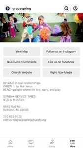 gracespring Bible Church screenshot 2