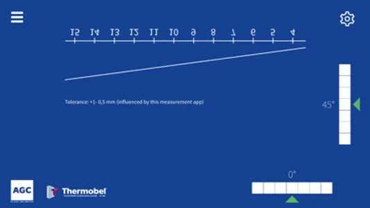 AGC Glass Measurement App screenshot 1